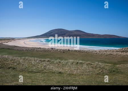 Sgarasta Mhor Beach, Isola di Harris Foto Stock