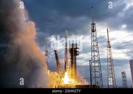 SpaceX Falcon 9 Liftoff di Turksat 6A Foto Stock