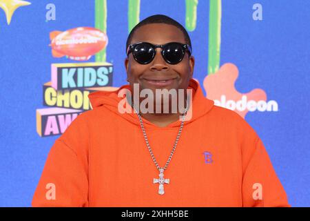 Santa Monica, Stati Uniti. 14 luglio 2024. Kenan Thompson partecipa ai Nickelodeon Kids' Choice Awards 2024 al Barker Hangar il 13 luglio 2024 a Santa Monica, California. Foto: Crash/imageSPACE/Sipa USA credito: SIPA USA/Alamy Live News Foto Stock