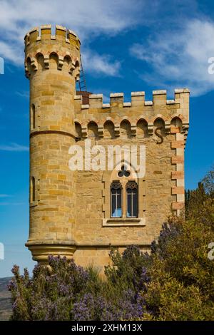 Francia, Aude, Rennes le Chateau, Magdala Tower nel dominio dell'abate Bérenger Saunière Foto Stock