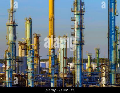 Raffineria di petrolio e gas in Ohio Foto Stock