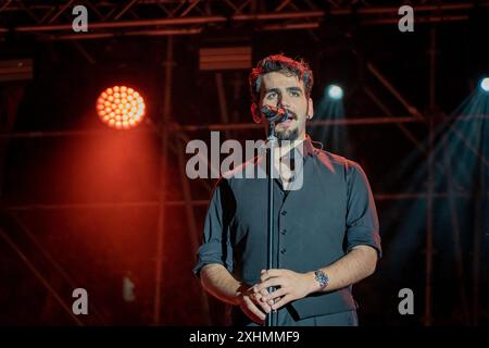 Il volo Live Villa Bellini 11 luglio 2024 Foto Stock