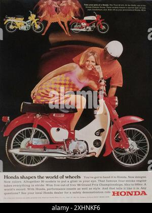 Rivista vintage Life 28 luglio 1967 Advert, USA Foto Stock