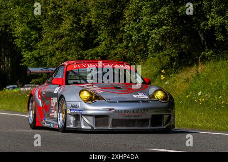 Franchorchamps, Belgio, 26 2024 giugno, #144 Porsche 996 “Flying Lizard” durante la 24 ore di Crowdstrike 2024 di Spa, Endurance Racing Legends, Francor Foto Stock