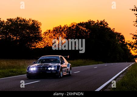 Franchorchamps, Belgio, 26 2024 giugno #54 Steven Osborne (GB) - BMW M3 E46 GTR/2001 durante la 24 ore Crowdstrike di Spa, Endurance Racing Leg 2024 Foto Stock