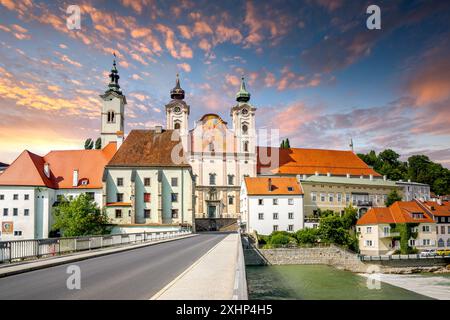 Steyr, Wachau, Austria Foto Stock