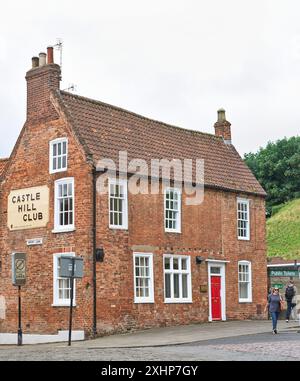 Il Castle Hill Club, Lincoln, Inghilterra. Foto Stock