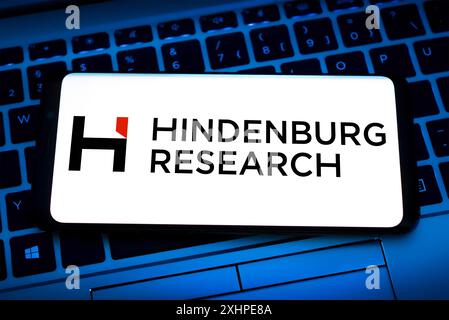 Hindenburg Research - analisi e relazioni finanziarie Foto Stock
