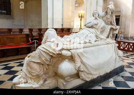 Francia, Parigi, Università della Sorbona, la Cappella, la tomba di Richelieu Foto Stock