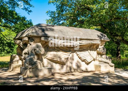 Francia, Parigi, Bois de Vincennes, monumento in omaggio a Beethoven Foto Stock