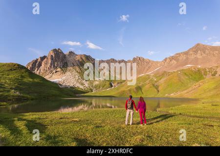 Parc National de la Vanoise, Région Auvergne-Rhône-Alpes, Savoia, Tignes Foto Stock