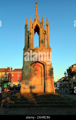 La Market Cross, il centro di Devizes,. Data: Luglio 2024. Estate. Foto Stock