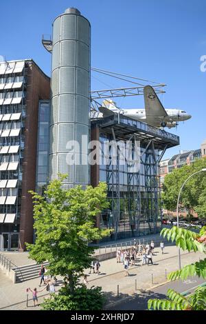 Museo tedesco della tecnologia, Trebbiner Strasse, Kreuzberg, Friedrichshain-Kreuzberg, Berlino, Germania Foto Stock