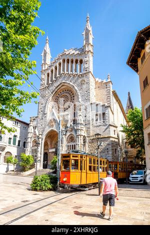 Città vecchia di Soller, Maiorca, Spagna Foto Stock