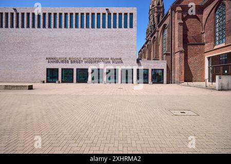 Anneliese Brost Musikforum Ruhr, sala concerti a Bochum, zona della Ruhr, città indipendente, Renania settentrionale-Vestfalia, Germania Foto Stock