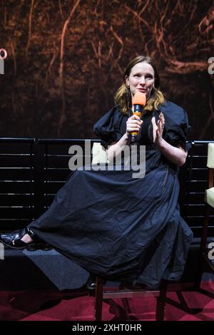 Londra, Regno Unito. 15 luglio 2024. Morfydd Clark ha fotografato durante Mark Kermode in 3D al BFI IMAX. Foto di Julie Edwards credito: JEP Celebrity Photos/Alamy Live News Foto Stock