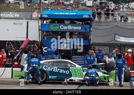 Concord, Nh, Stati Uniti. 23 giugno 2024. Ty Dillon fa una sosta per USA Today 301 a Concord, NH, USA. (Credit Image: © Walter G. Arce Sr./ASP via ZUMA Press Wire) SOLO PER USO EDITORIALE! Non per USO commerciale! Foto Stock