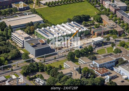 Luftbild, tu Technische Universität Dortmund TZDO Technologiezentrum Dortmund, BMZ 1 BioMedizinZentrum Dortmund, Emil-Figge-Straße 76, Baustelle, Eichlinghofen, Dortmund, Ruhrgebiet, Nordrhein-Westfalen, Deutschland ACHTUNGxMINDESTHONORARx60xEURO *** Vista aerea, tu Technical University Dortmund TZDO Technology Center Dortmund, BMZ 1 BioMedicalCenter Dortmund, Emil Figge Straße 76, cantiere, Eichlinghofen, Dortmund, zona della Ruhr, Renania settentrionale-Vestfalia, Germania ATTENTIONxMINDESTHONORARx60xEURO Foto Stock