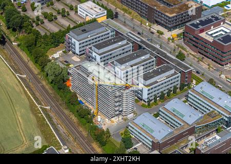 Luftbild, tu Technische Universität Dortmund TZDO Technologiezentrum Dortmund, BMZ 2 BioMedizinZentrum Dortmund, Max-Planck-Institut für molekulare Physiologie, otto-Hahn-Straße, Eichlinghofen, Dortmund, Ruhrgebiet, Nordrhein-Westfalen, Deutschland ACHTUNGxMINDESTHONORARx60xEURO *** Vista aerea, tu Dortmund University of Technology TZDO Technology Center Dortmund, BMZ 2 BioMedicalCenter Dortmund, Max Planck Institute of Molecular Physiology, otto Hahn Straße, Eichlinghofen, Dortmund, Ruhr area, Renania settentrionale-Vestfalia, Germania ATTENTIONxMINDESTHONORARx60xEURO Foto Stock