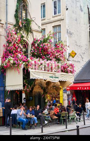 Maison Sauvage, Saint-Germain-des-Prés, Parigi, Francia Foto Stock