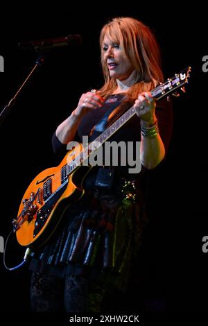 Hollywood, Stati Uniti d'America. 6 novembre 2012. HOLLYWOOD FL - 4 NOVEMBRE: Nancy Wilson dei Heart si esibisce all'Hard Rock Live tenuto al Seminole Hard Rock Hotel & Casino il 4 novembre 2012 a Hollywood, Florida persone: Nancy Wilson Credit: Storms Media Group/Alamy Live News Foto Stock