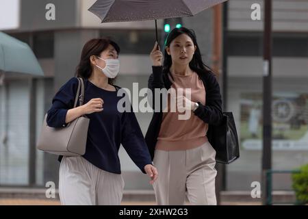 Tokyo, Giappone. 27 maggio 2024. Stagione delle piogge in Giappone il 27 maggio 2024. - 20240527 PD13850 credito: APA-PictureDesk/Alamy Live News Foto Stock