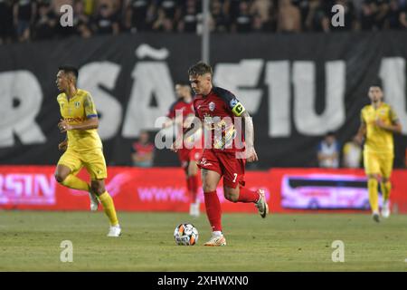 FC Petrolul Ploiesti vs FC Buzau Campionato rumeno Superliga 2024-2025 , 15.07.2024 , Stadio Ilie Oana , Ploiesti , Cristi Stavri Foto Stock