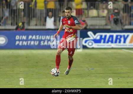 FC Petrolul Ploiesti vs FC Buzau Campionato rumeno Superliga 2024-2025 , 15.07.2024 , Stadio Ilie Oana , Ploiesti , Cristi Stavri Foto Stock