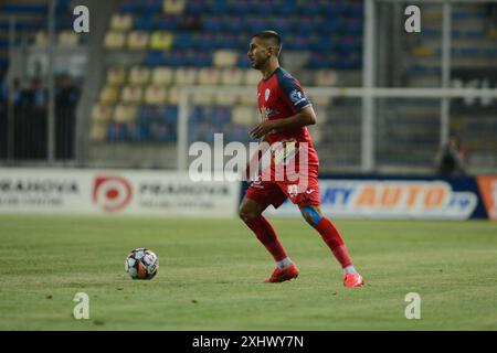 FC Petrolul Ploiesti vs FC Buzau Campionato rumeno Superliga 2024-2025 , 15.07.2024 , Stadio Ilie Oana , Ploiesti , Cristi Stavri Foto Stock