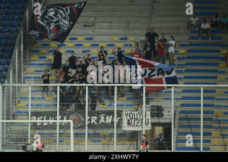 FC Petrolul Ploiesti vs FC Buzau Campionato rumeno Superliga 2024-2025 , 15.07.2024 , Stadio Ilie Oana , Ploiesti , Cristi Stavri Foto Stock