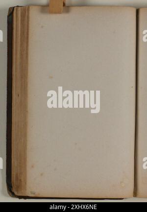 Un disegno vuoto di Niels Larsen Stevns, che mostra uno schizzo preparatorio senza elementi dettagliati. Foto Stock