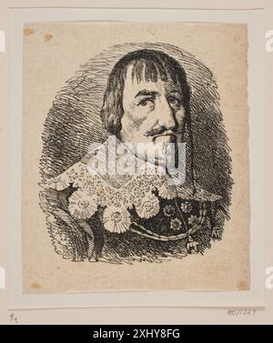 Christian IV Flinch, Andreas 1813 - 1872, Lundbye, Johan Thomas 1818 - 1848 Woodcut, Print Johan Thomas Lundbye: 1818-1848, Karl Madsen, Nr. 43, C 3623 2 ex. mb, 1895 Christian IV Foto Stock