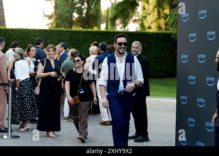 ROMA, ITALIA - 15 LUGLIO: The Jackal partecipa alla photocall di prime Video 2024 a Villa Miani a Roma (tel: Giovanna Onofri) Foto Stock