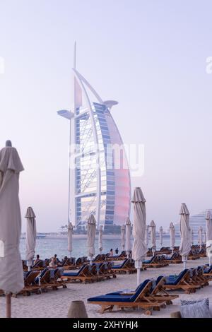 Hotel di lusso Burj al Arab Dubai Foto Stock