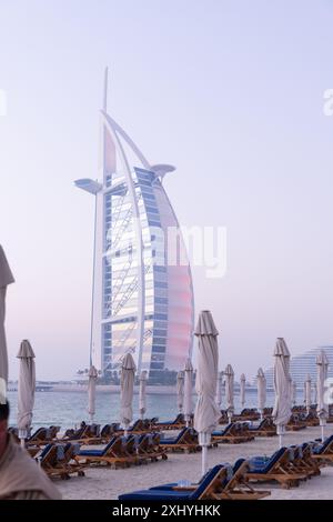 Hotel di lusso Burj al Arab Dubai Foto Stock