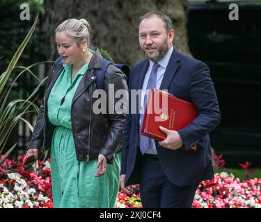 Londra, 16 luglio 2024. Ian Murray, Segretario di Stato per la Scozia, deputato Edimburgo Sud. I ministri partecipano alla riunione del gabinetto del governo del Partito Laburista a Downing Street, Londra, Regno Unito credito: Imageplotter/Alamy Live News Foto Stock