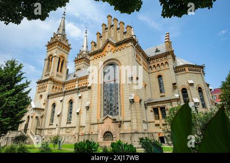 Batumi, Georgia - 16 luglio 2024: Vedute della Cattedrale della madre di Dio a Batumi, Georgia Foto Stock