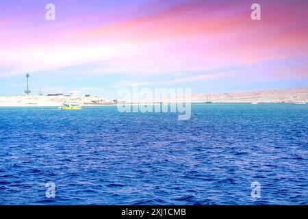 Gita per immersioni e snorkeling a Eygpt, Mar Rosso, Mahmya e Paradise Island Foto Stock