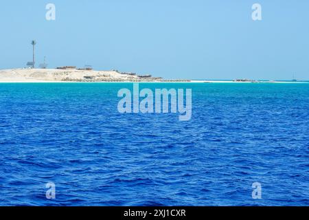 Gita per immersioni e snorkeling a Eygpt, Mar Rosso, Mahmya e Paradise Island Foto Stock