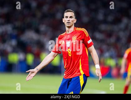Berlino, Olympiastadion, 14.07.2024: Fabian di spagna reagisce durante la partita finale di UEFA Euro 2024 Spagna contro Inghilterra Foto Stock