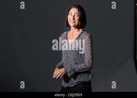 Edimburgo, Scozia. 20 agosto 2018. L'autrice Sarah Rainsford partecipa a una chiamata fotografica durante l'Edinburgh International Book Festival Foto Stock