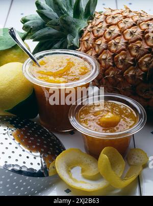 Marmellata di ananas Foto Stock