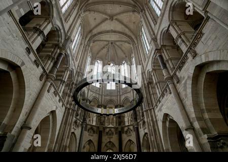 Cattedrale di Magdeburgo, soffitto, Magdeburgo, Sassonia Anhalt, Germania Foto Stock