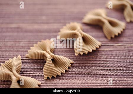 Farfalles al cioccolato Foto Stock