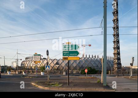 Data center Interxion la Courneuve Francia Foto Stock