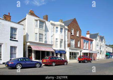 Sandgate High Street, Sandgate, Kent, England, Regno Unito Foto Stock