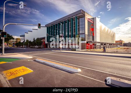 Brisbane, QLD, Australia - edificio di ferramenta Bunnings a Newstead Foto Stock