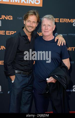 Andreas Pietschmann und Torsten Ranft bei der Premiere des Kinofilms Die Ermittlung im Zoo Palast. Berlino, 16.07.2024 *** Andreas Pietschmann e Torsten Ranft alla prima del film Die Ermittlung allo Zoo Palast di Berlino, 16 07 2024 foto:XF.xKernx/xFuturexImagex ermittlung 4786 Foto Stock