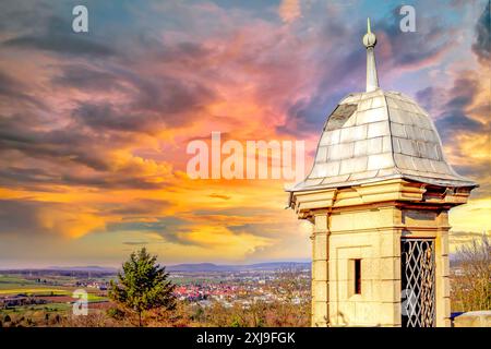 Asperg, Fortezza, Germania Foto Stock