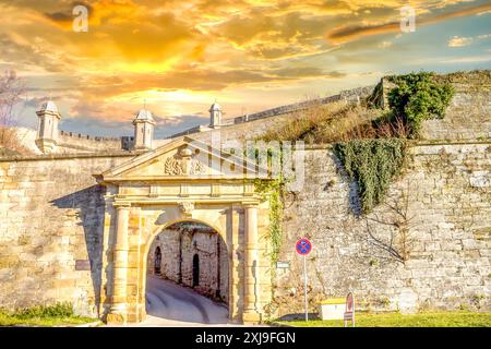 Asperg, Fortezza, Germania Foto Stock
